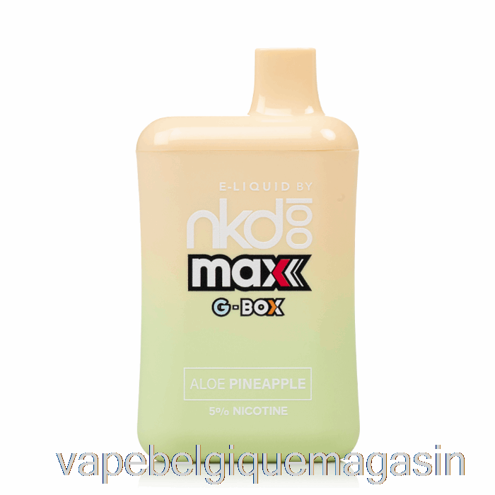Vape Jetable Gbox X Naked 100 5500 Jetable Aloe Ananas